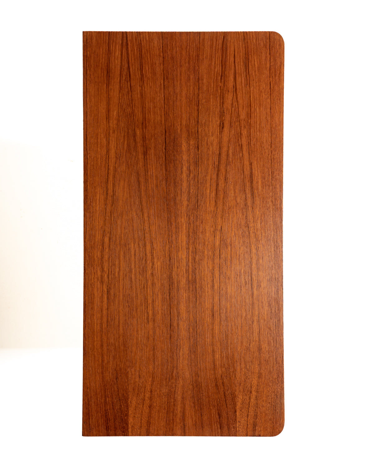 Cassettiera in teak con puntali in ottone