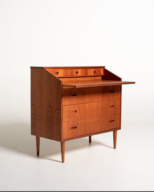 Sécretaire in teak di Markaryds Möbelindustri, anni ’50/’60