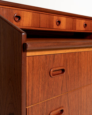 Sécretaire in teak di Markaryds Möbelindustri, anni ’50/’60