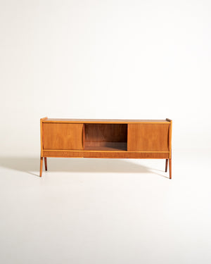 Sideboard in teak e rovere di Bengt Ruda, anni ’50/’60
