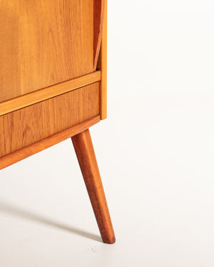 Sideboard in teak e rovere di Bengt Ruda, anni ’50/’60
