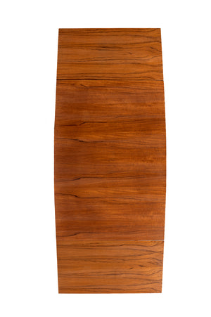 Tavolo scandinavo allungabile in teak e faggio, anni ’50-’60