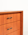 Sideboard scandinavo in teak, anni ’50/’60