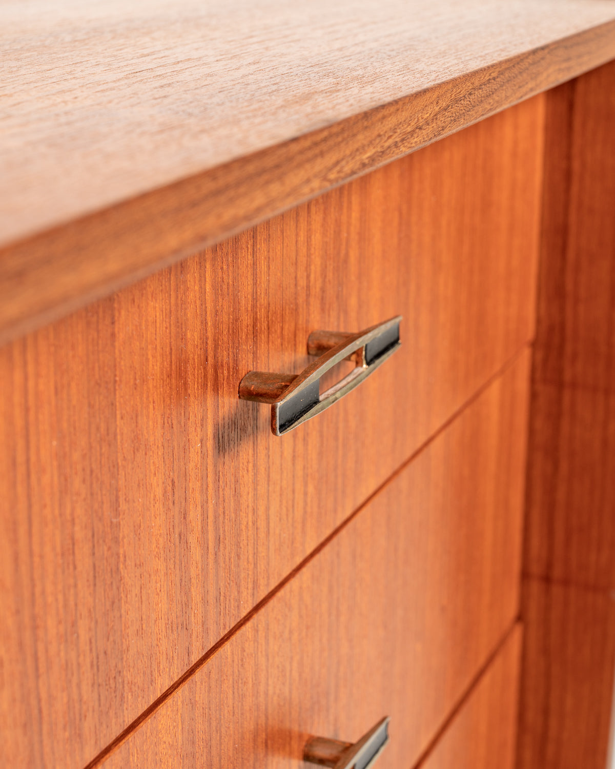Sideboard scandinavo in teak, anni ’50/’60
