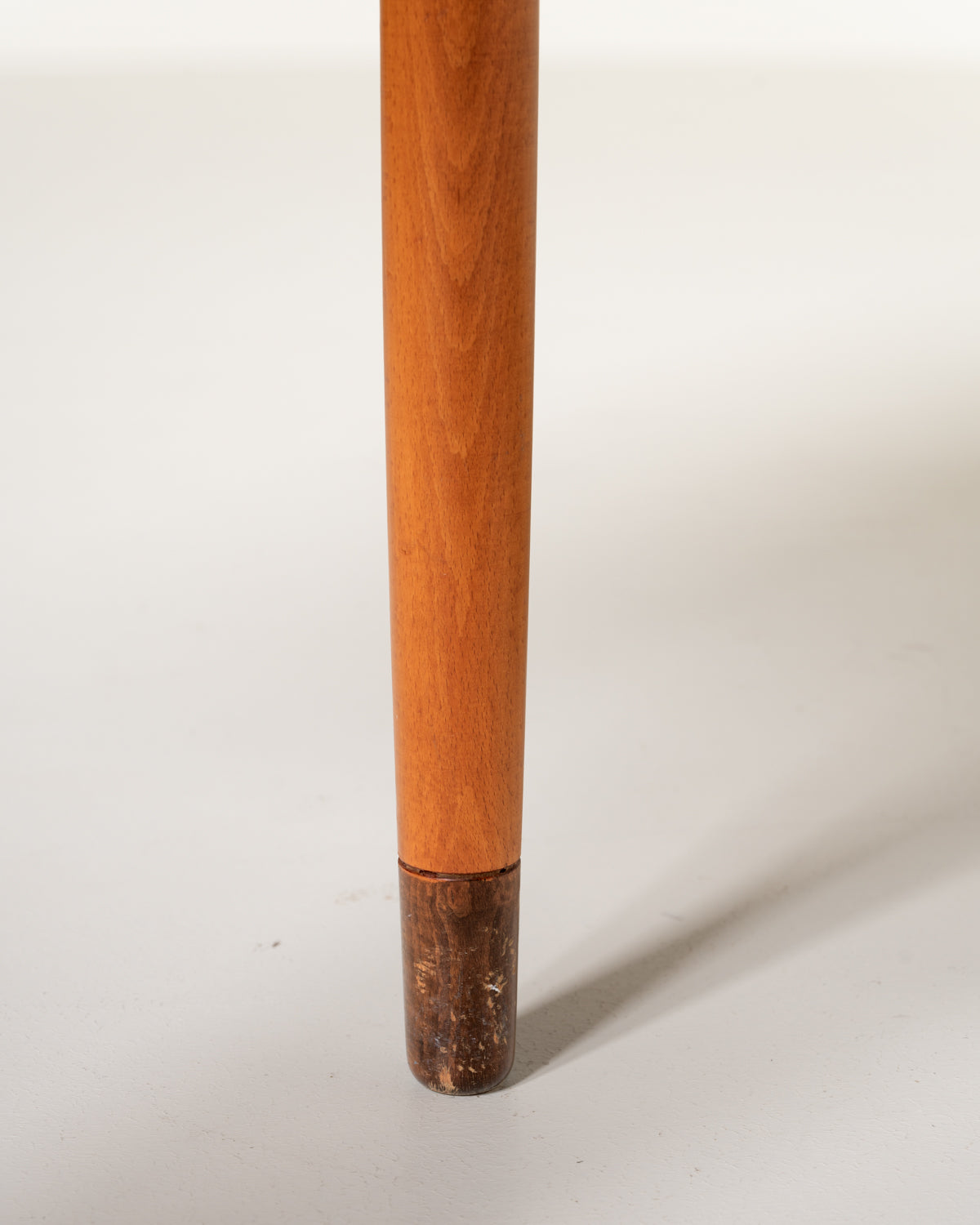 Scrivania scandinava in teak con allunga a ribalta, anni ’50/’60