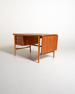 Scrivania “378” di Eric Johansson per Abrahamssons Möbelfabrik, 1956