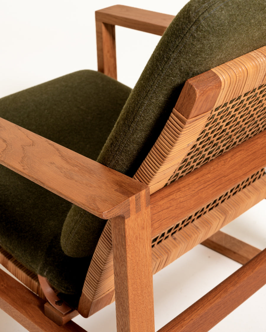 Coppia di poltrone “Medestolen” di Børge Mogensen per Fredericia, 1956-57