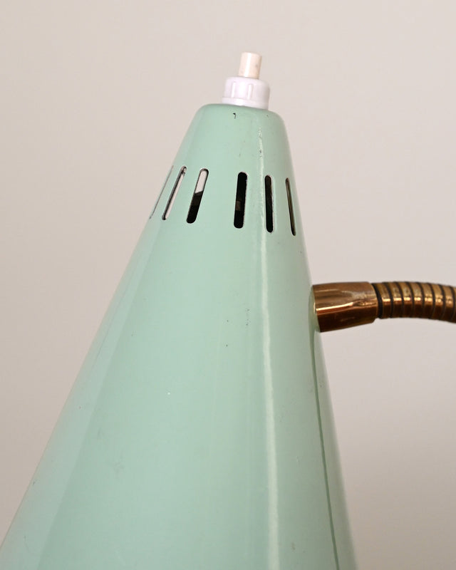 Lampada a morsetto, Scandinavia, anni '50