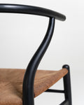 Set di 2 sedie “Wishbone Chair” “CH24” di Hans J. Wegner, anni '50