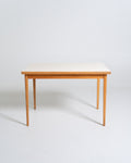 Tavolo da pranzo in laminato chiaro, Svezia, anni ’50-’60