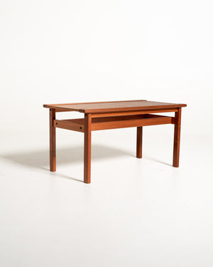 Panchetta scandinava a listelli in teak, anni ’60