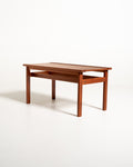 Panchetta scandinava a listelli in teak, anni ’60