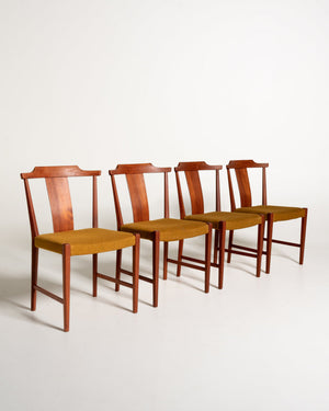 Sedie in teak di Bertil Fridhagen per Bodafors, 1962