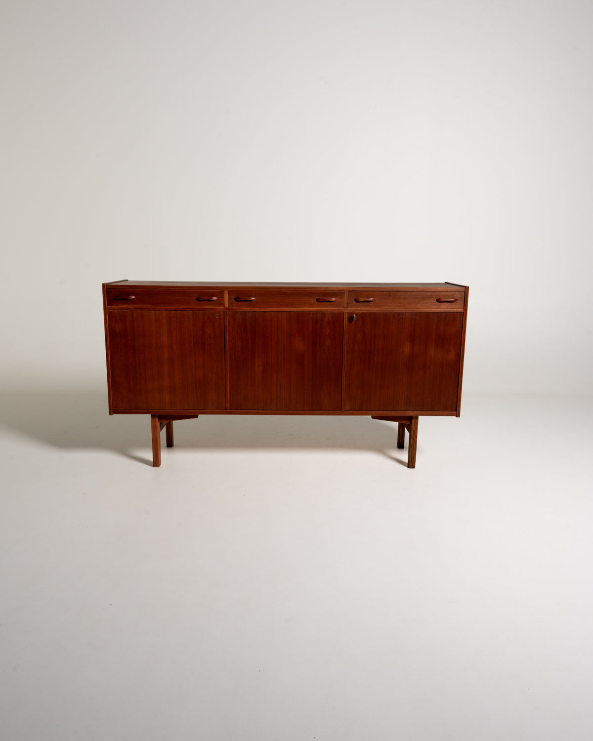 Sideboard in teak di Tage Olofsson per Ulferts, Svezia, anni '60