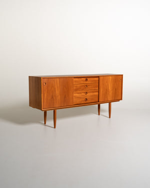 Sideboard danese in teak, anni ’60
