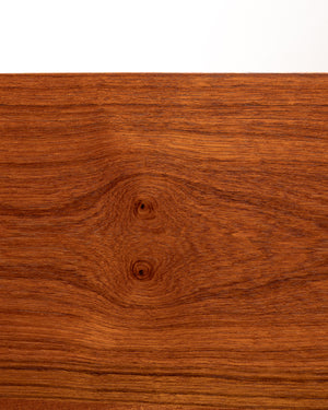 Sideboard danese in teak con tre ante, anni ’60/’70