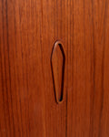 Credenza alta danese in teak anni '60