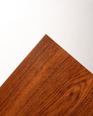 Piccolo mobile contenitore scandinavo in teak anni '60