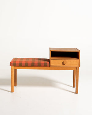 “Gossip Chair” in rovere, Scandinavia, anni '60