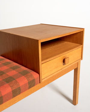 “Gossip Chair” in rovere, Scandinavia, anni '60