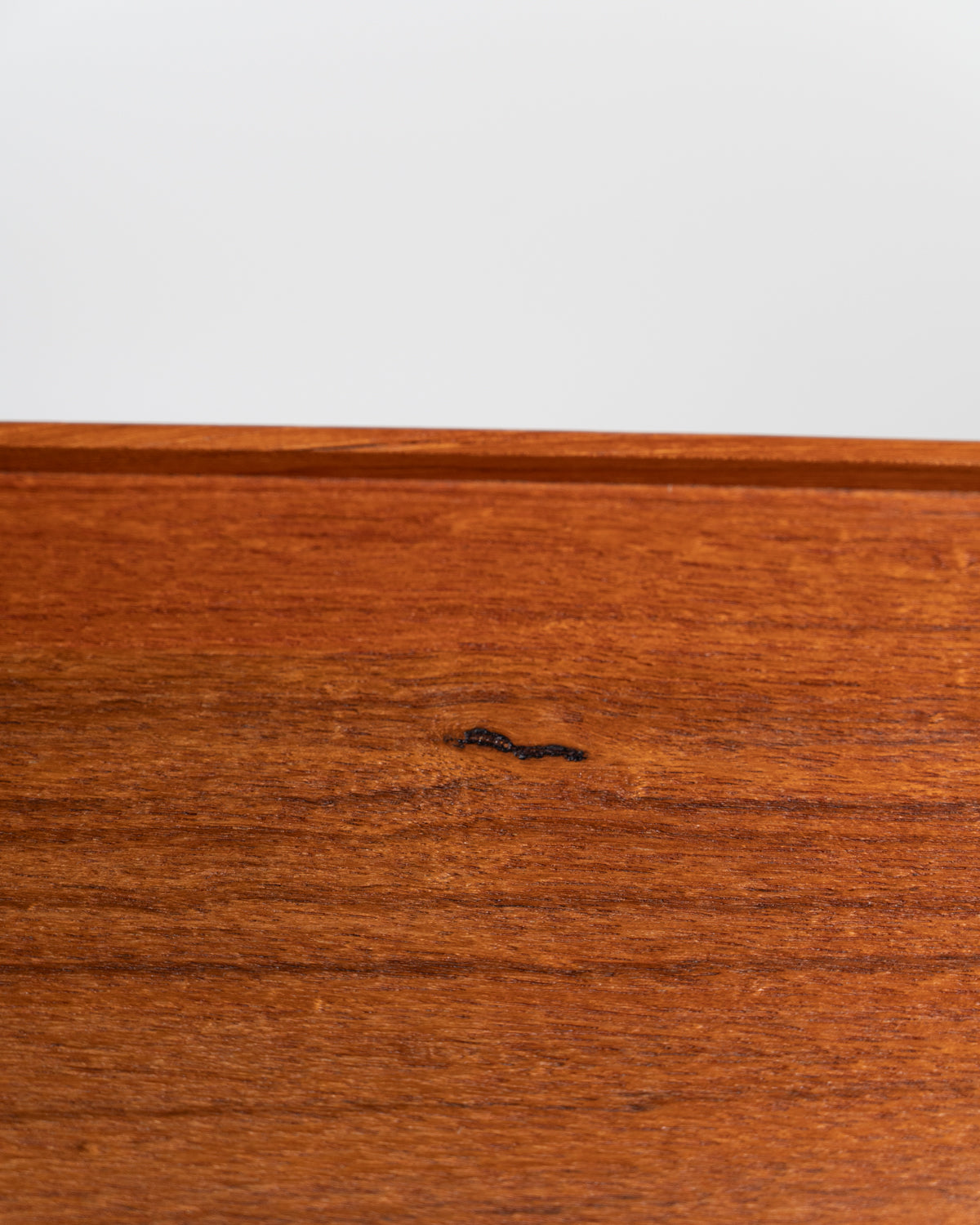 Tavolino da lettura regolabile in teak e metallo cromato, Scandinavia, anni '50/'60