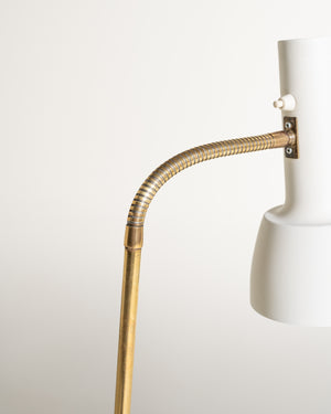 Coppia di lampade da terra modello “2008 L” di Schmidt's Lampedesign, Danimarca, anni '60