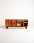 Sideboard scandinavo in palissandro, anni ’70