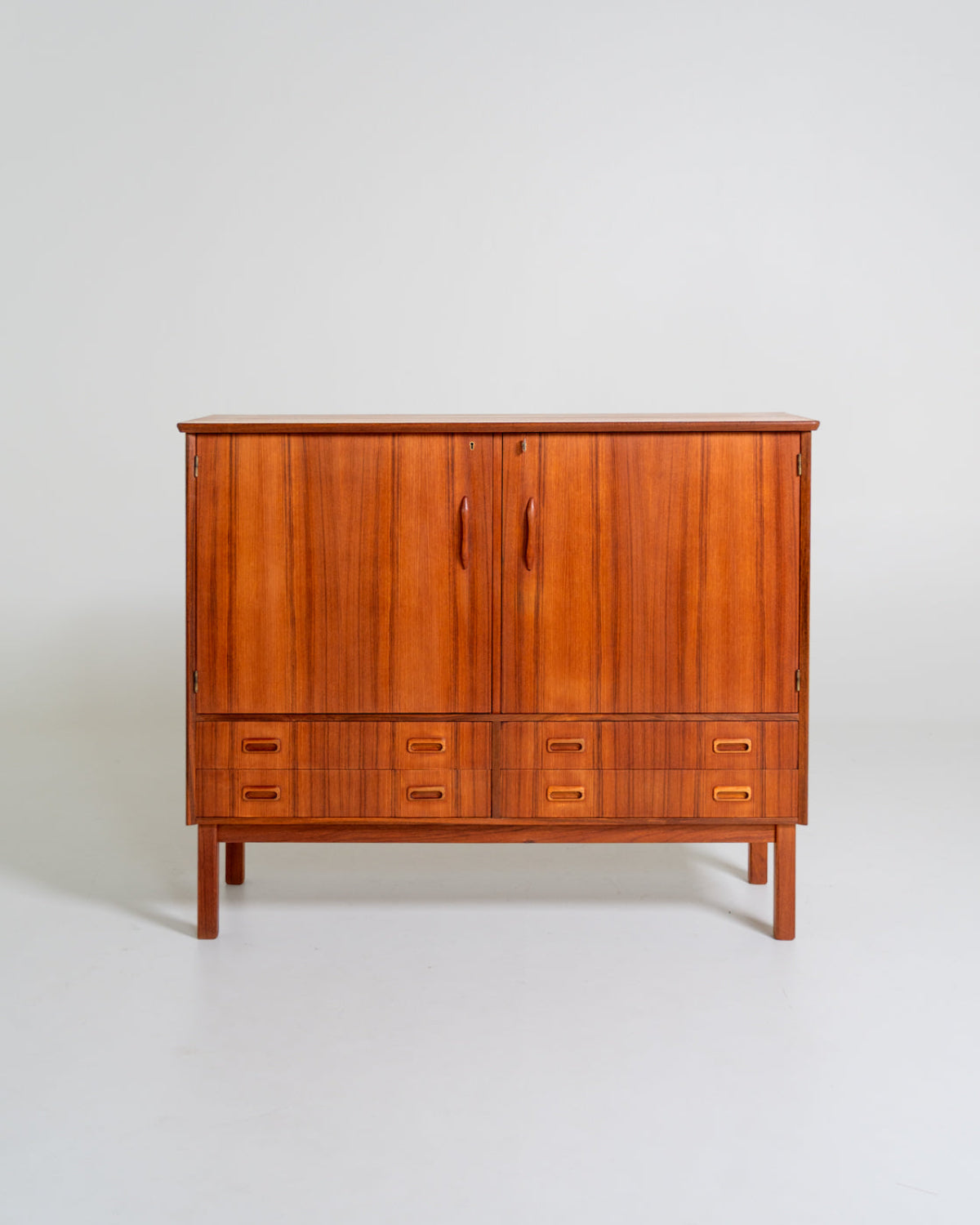 Highboard in teak, Svezia, anni ’60