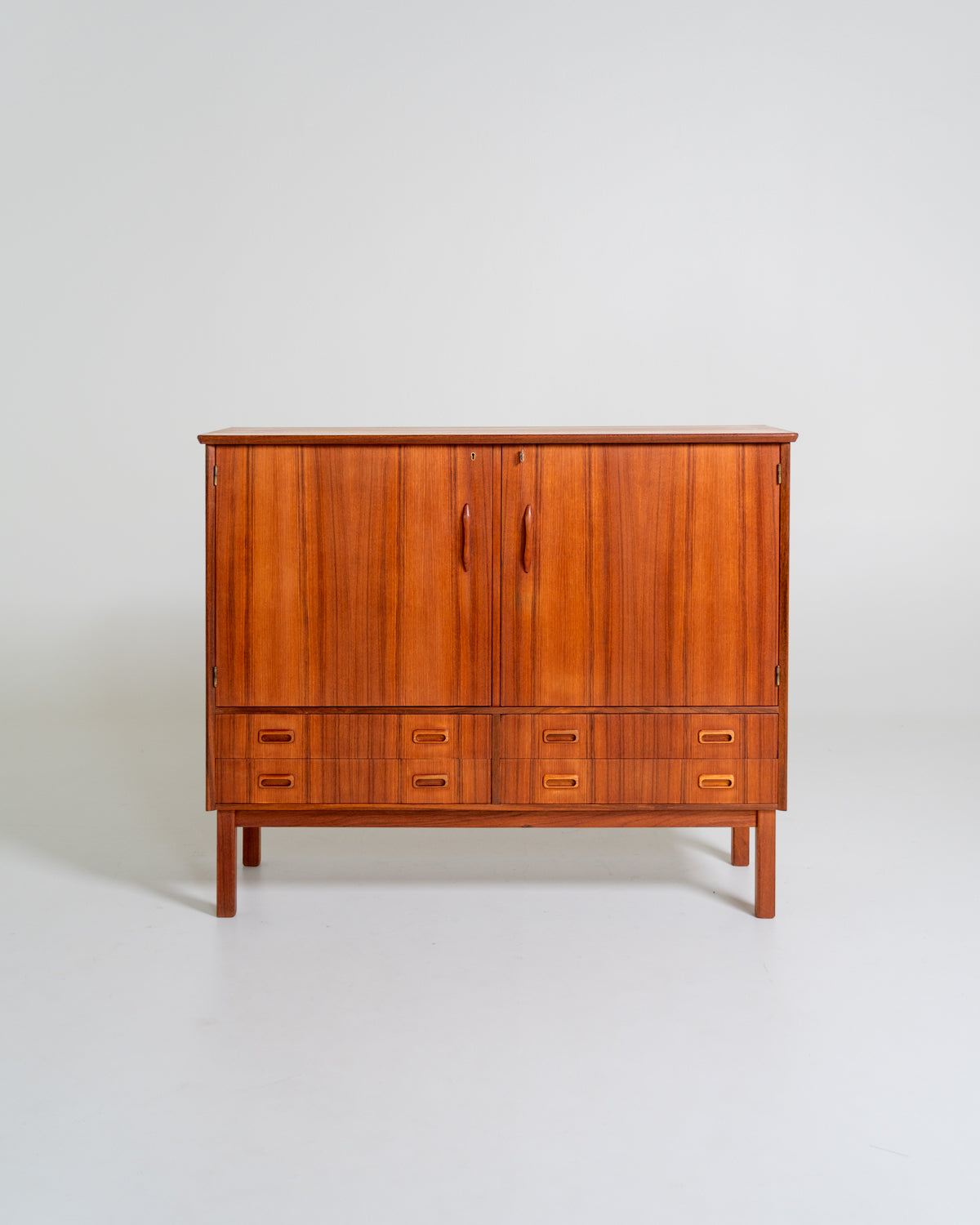 Highboard in teak, Svezia, anni ’60