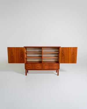 Highboard in teak, Svezia, anni ’60