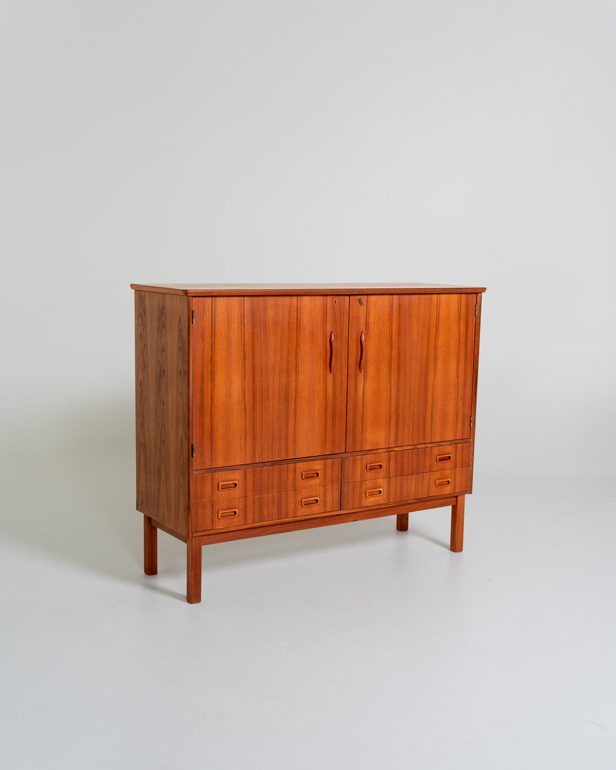 Highboard in teak, Svezia, anni ’60