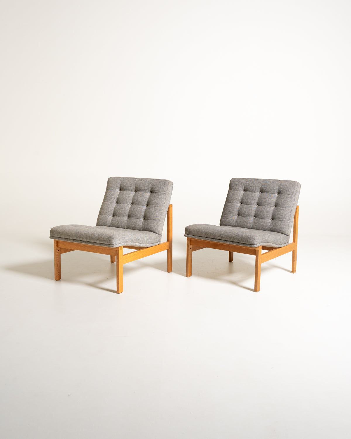 Coppia di poltrone “Moduline” di Torben Lind e Ole Gjerløv-Knudsen per France & Søn, Danimarca, anni ’60