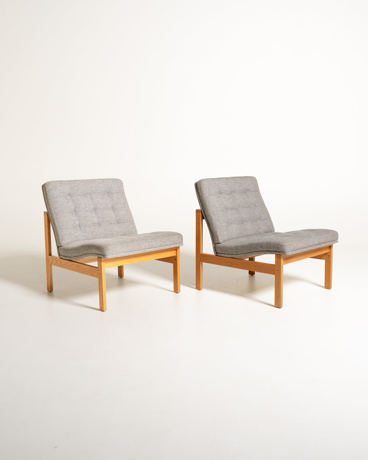 Coppia di poltrone “Moduline” di Torben Lind e Ole Gjerløv-Knudsen per France & Søn, Danimarca, anni ’60