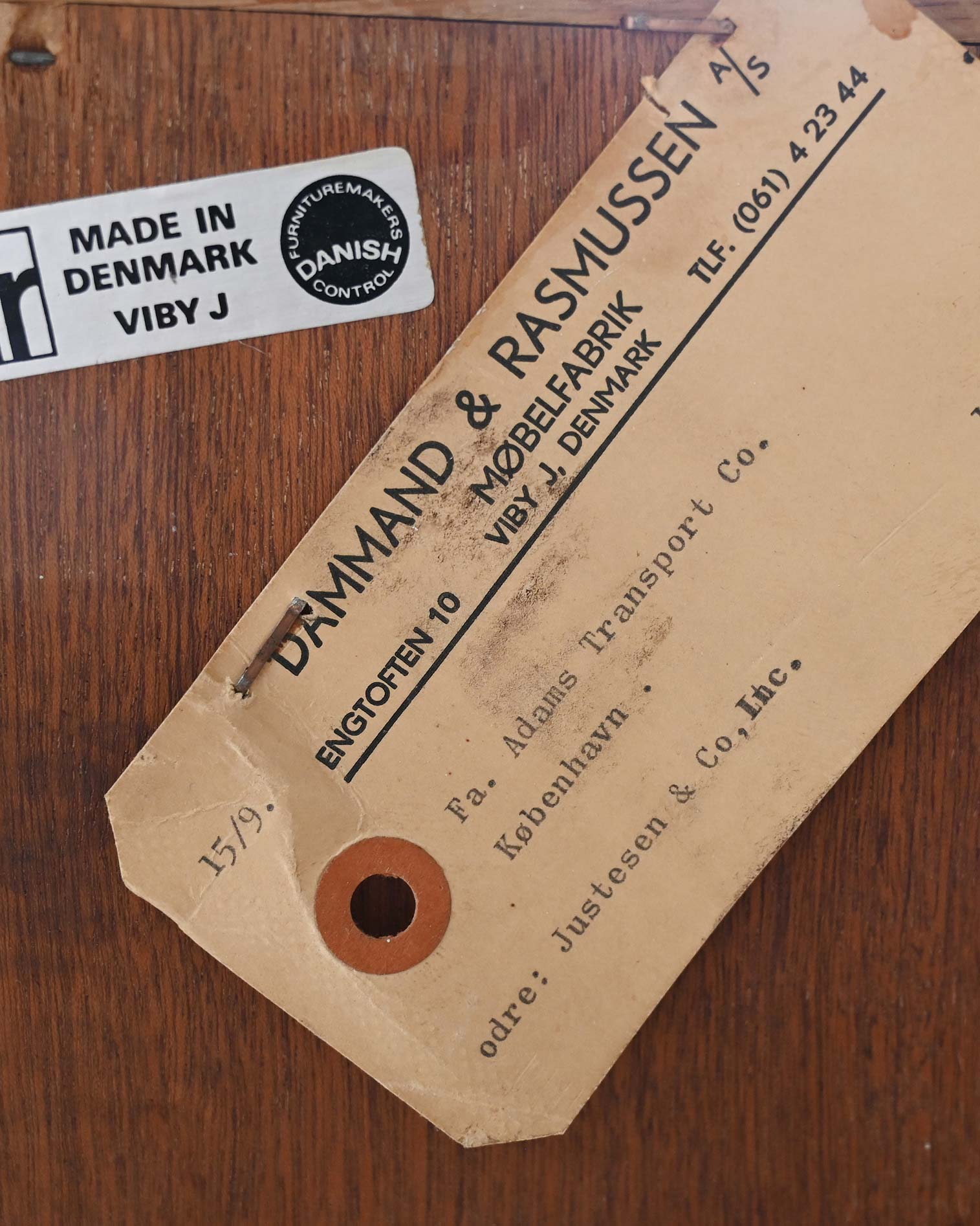 Libreria danese di Dammand & Rasmussen, anni '60