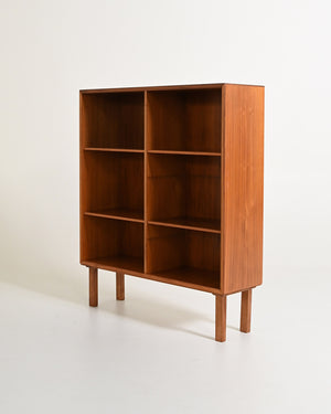 Libreria scandinava in teak, anni '60