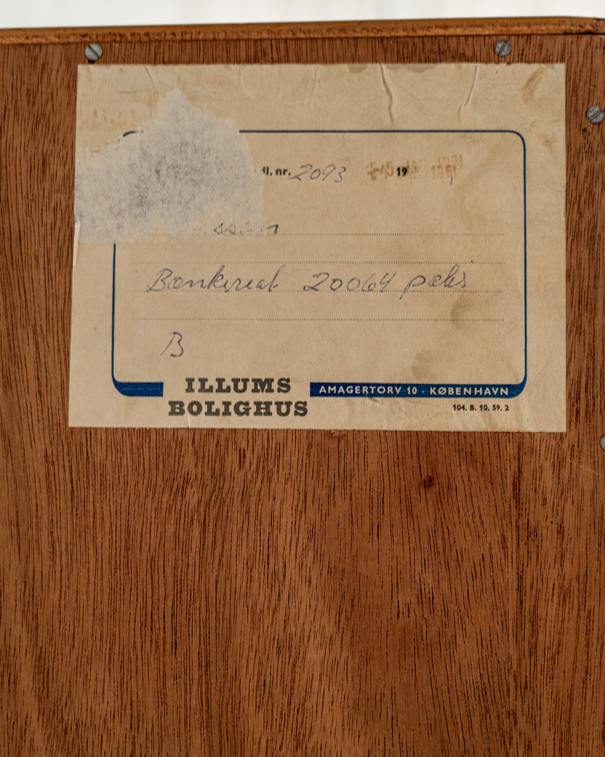 Libreria in palissandro di Johan Hagen per I. Christiansen, Danimarca, anni '50