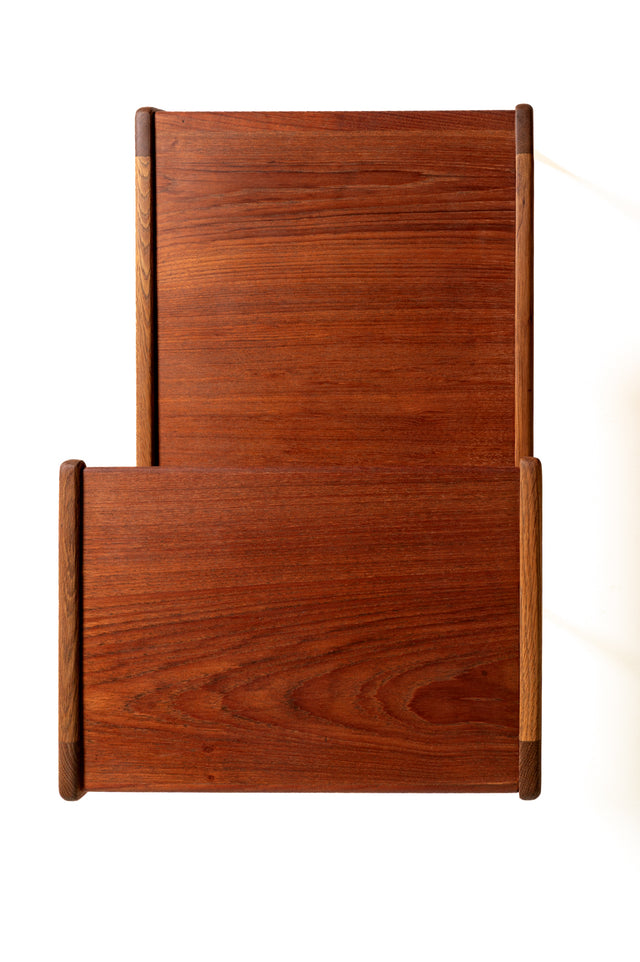 Comodino “203” in teak di Kurt Østervig per Jason Møbler, Danimarca, anni ’60