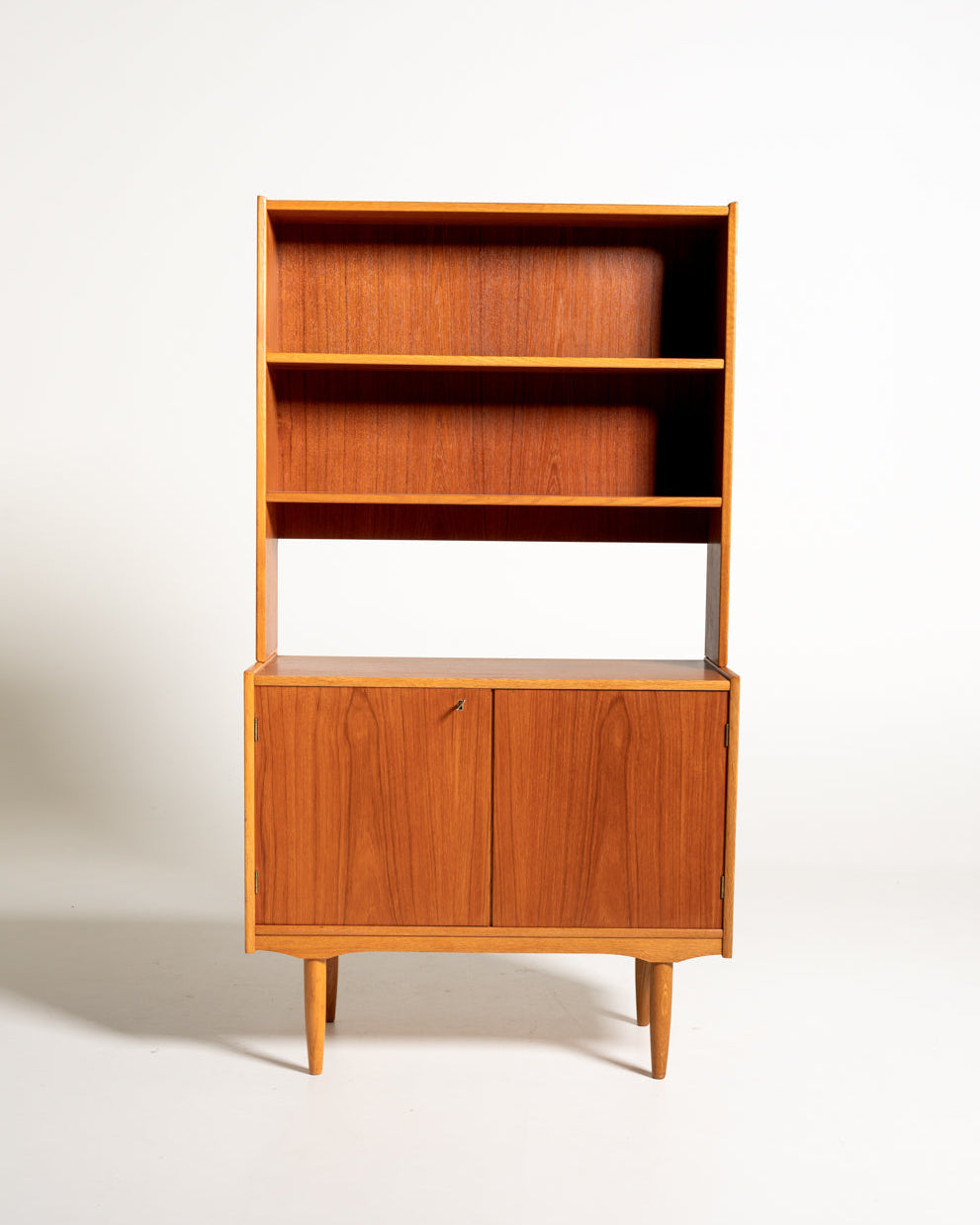 Libreria in teak e rovere, Scandinavia, anni ’50/’60