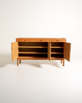 Sideboard in rovere di Skaraborgs Möbelindustri, Svezia, anni ’60
