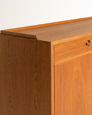 Sideboard in rovere di Skaraborgs Möbelindustri, Svezia, anni ’60