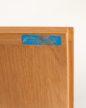 Sideboard in rovere di Skaraborgs Möbelindustri, Svezia, anni ’60