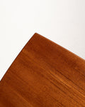 Coffee table scandinavo in teak con portariviste
