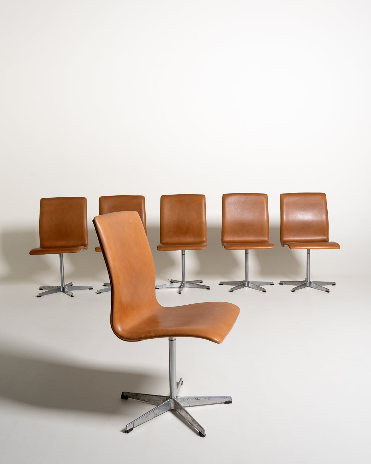 Sedie “Oxford” di Arne Jacobsen per Fritz Hansen, 1969