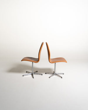 Sedie “Oxford” di Arne Jacobsen per Fritz Hansen, 1969