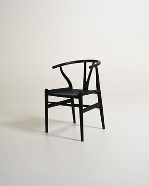 Set di 8 sedie “Wishbone Chair” “CH24” di Hans J. Wegner, anni '90