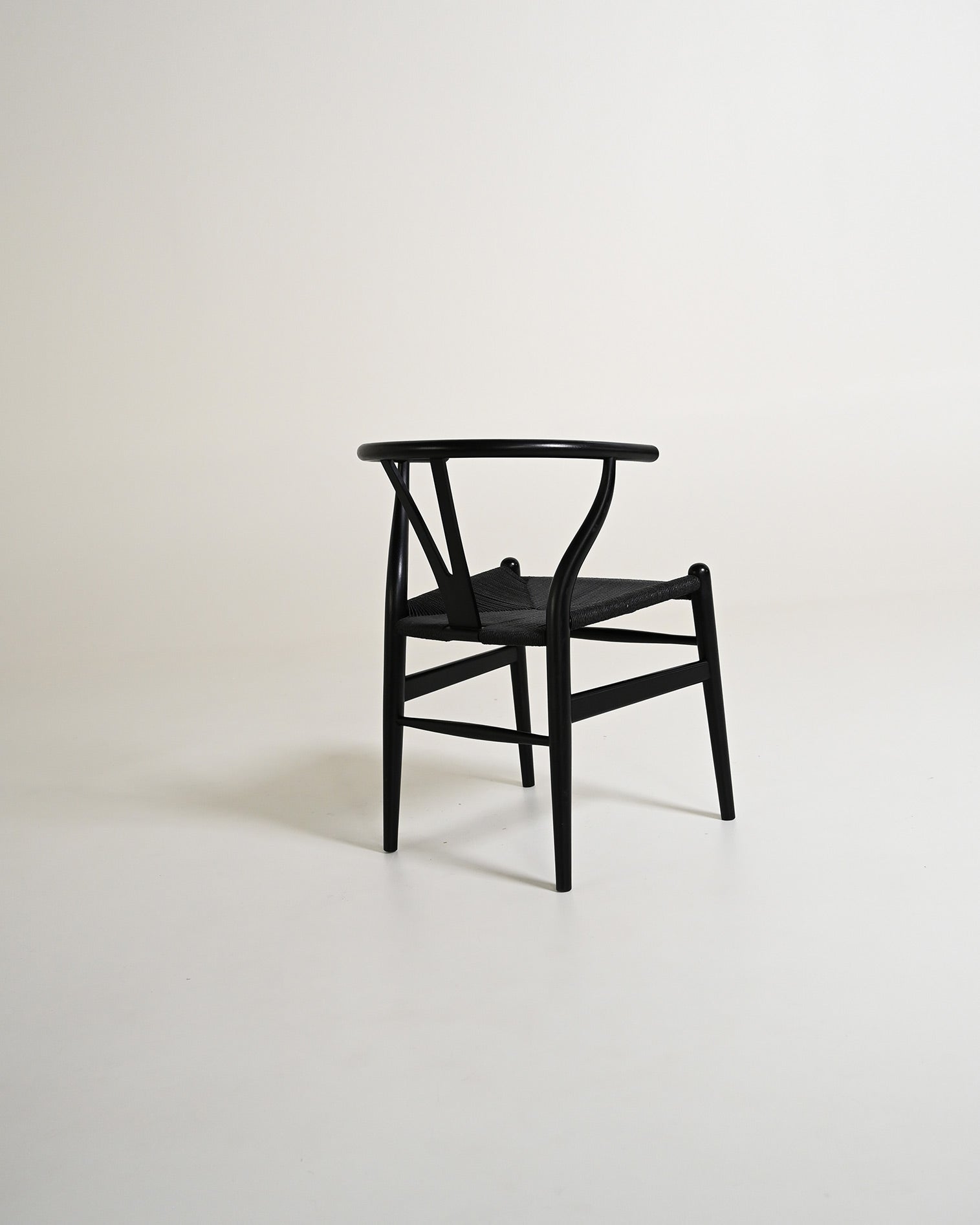 Set di 8 sedie “Wishbone Chair” “CH24” di Hans J. Wegner, anni '90