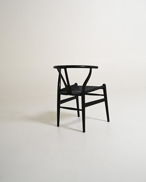 Set di 8 sedie “Wishbone Chair” “CH24” di Hans J. Wegner, anni '90