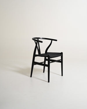 Set di 8 sedie “Wishbone Chair” “CH24” di Hans J. Wegner, anni '90