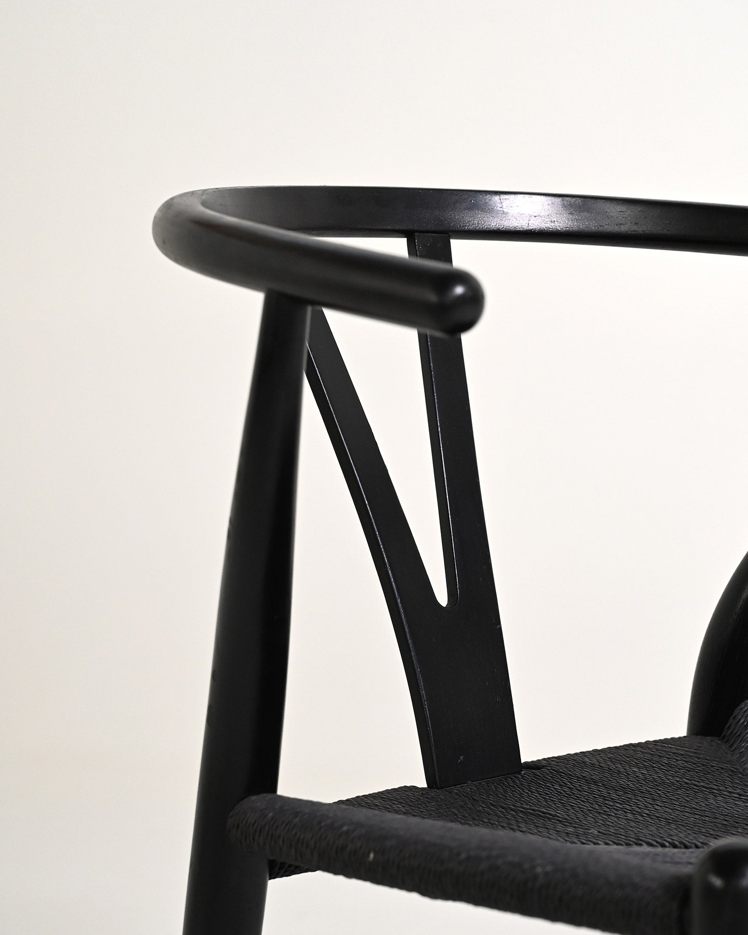 Set di 8 sedie “Wishbone Chair” “CH24” di Hans J. Wegner, anni '90