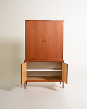 Armadio scandinavo in teak, anni '60